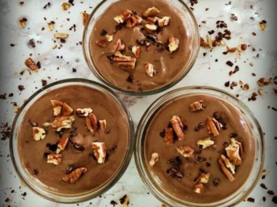 CREAMY SILKEN CACAO MOUSSE -(plant-based)